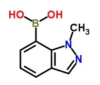 1-Methyl-1H-indazol-7-boronic acid CAS NO.1001907-59-0  CAS NO.1001907-59-0
